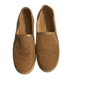 Skechers Double Up Shiny Dancer in Rose gold. Size Women’s 8.5 med.